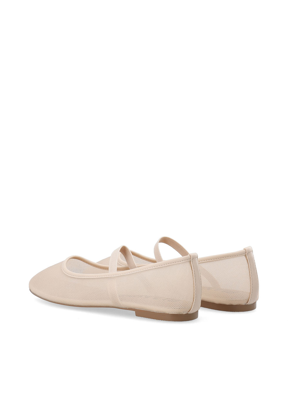 Thumbnail: BIANCO BIALILJA BALLERINA MESH OFF WHITE