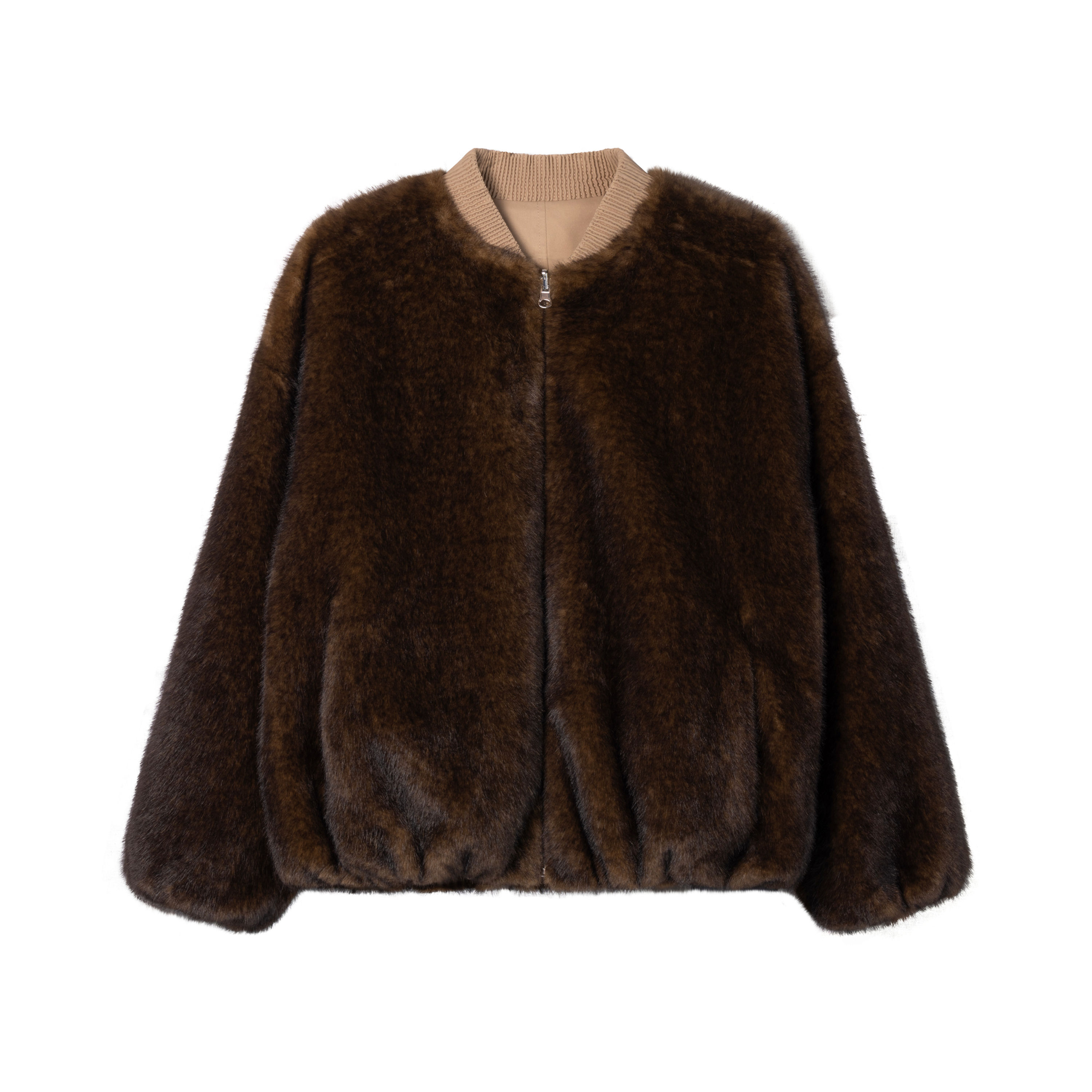 STUDIOAR ETTA FAUX FUR JACKET