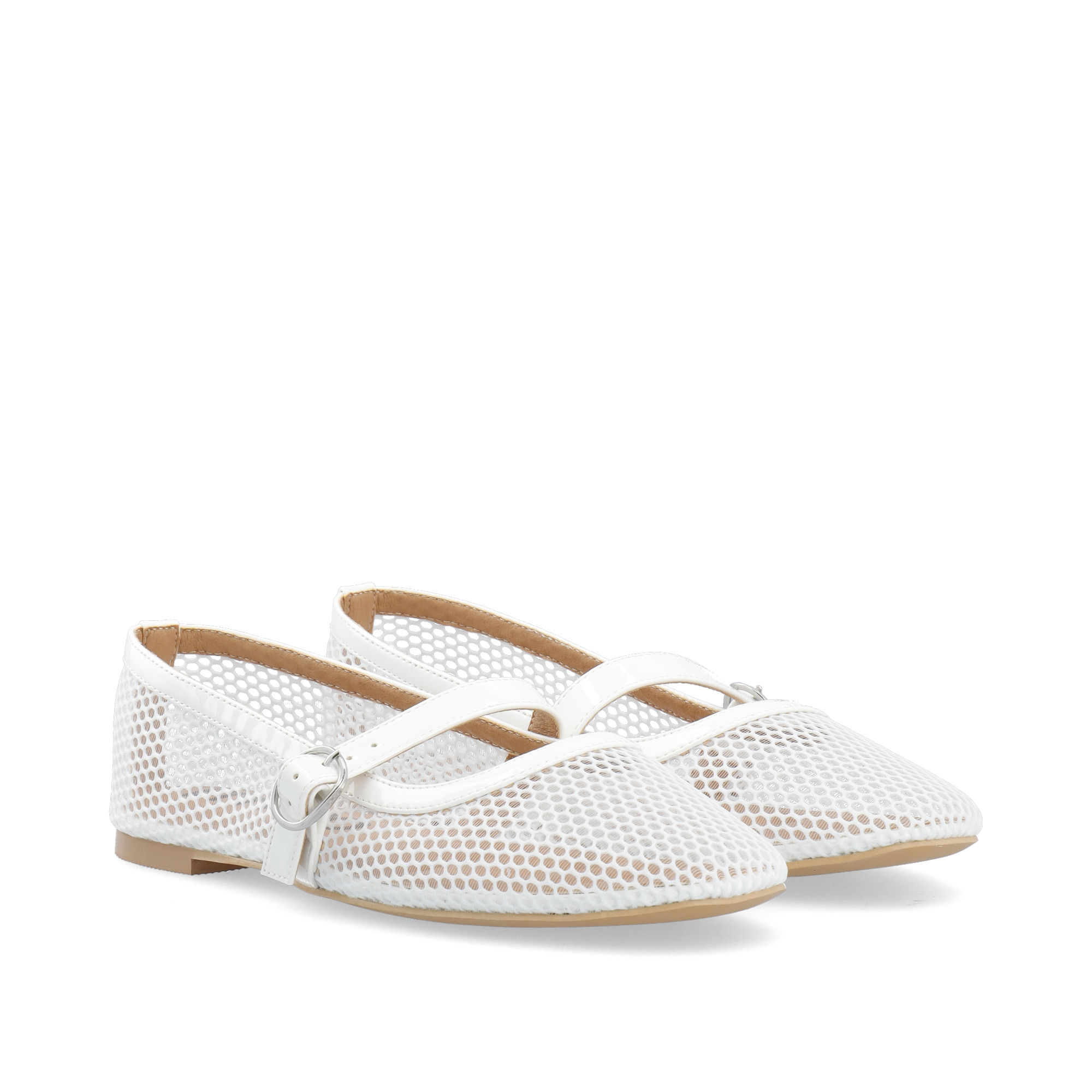 BIANCO BIALILJA MARY JANE SHOES WHITE