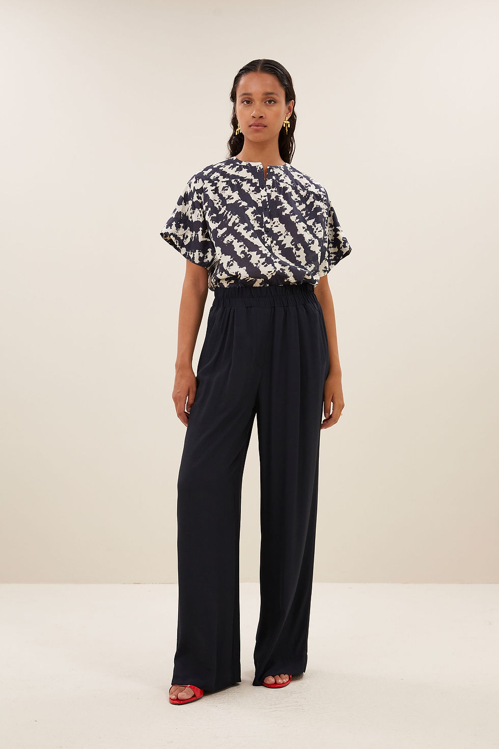 Thumbnail: BY-BAR BO SHADE BLOUSE