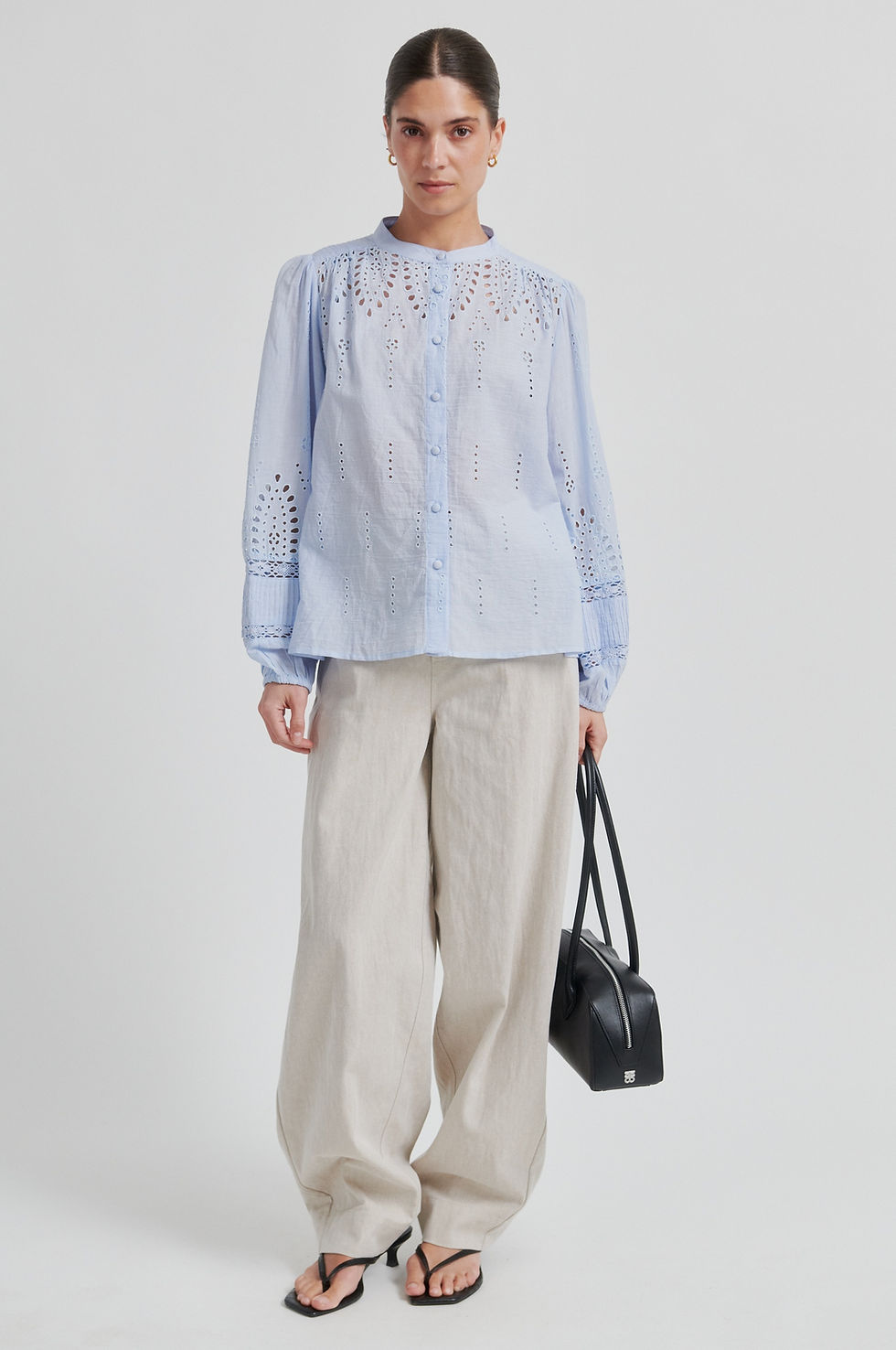 Thumbnail: SECOND FEMALE CAMIL SHIRT BLUE