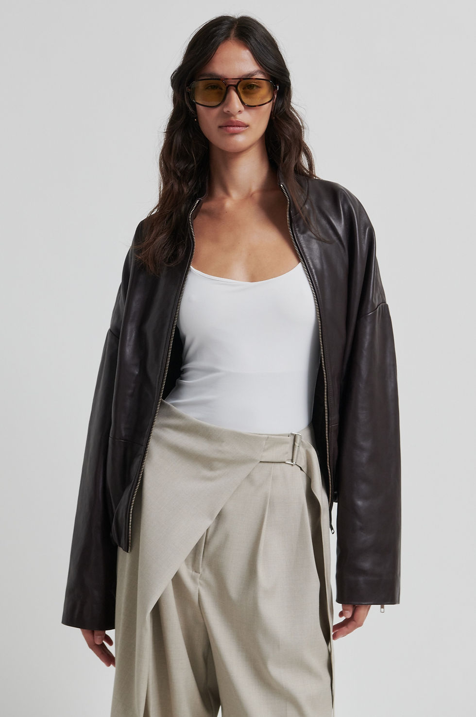 Thumbnail: SECOND FEMALE BOSTON LEATHER JACKET