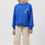 Thumbnail: ARSÈNE ET LES PIPELETTES GWENDALE SWEAT COEUR OISEAU COBALT