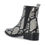 Thumbnail: BIANCO BIALUSIA CHELSEA BOOT SNAKE EMBOSSED GREY