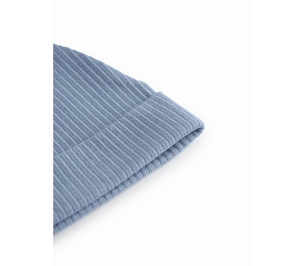 Thumbnail: MARMAR COPENHAGEN AIKO HAT RIB MODAL BLUE IRIS
