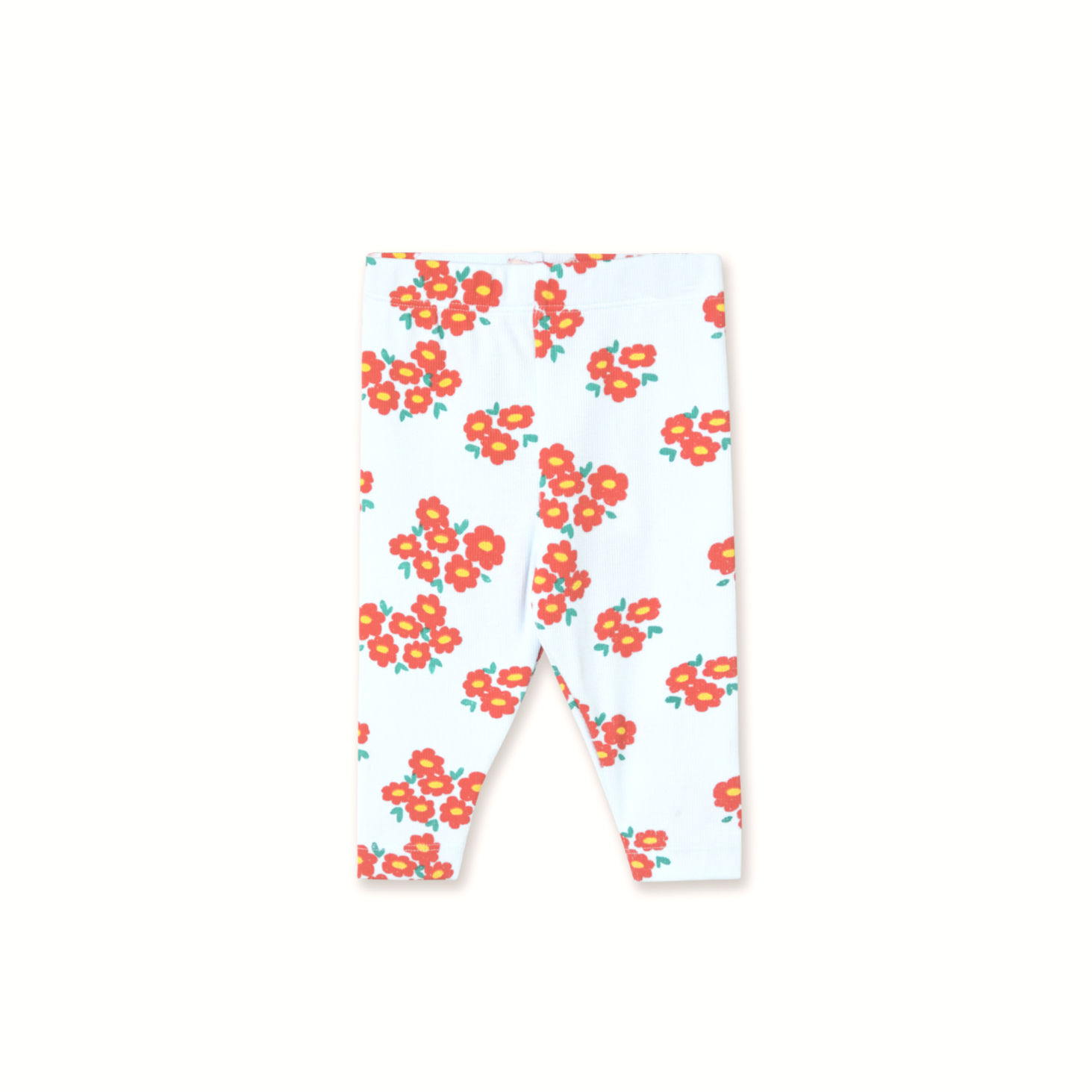 TINY COTTONS BLOSSOMS RIB BABY PANT