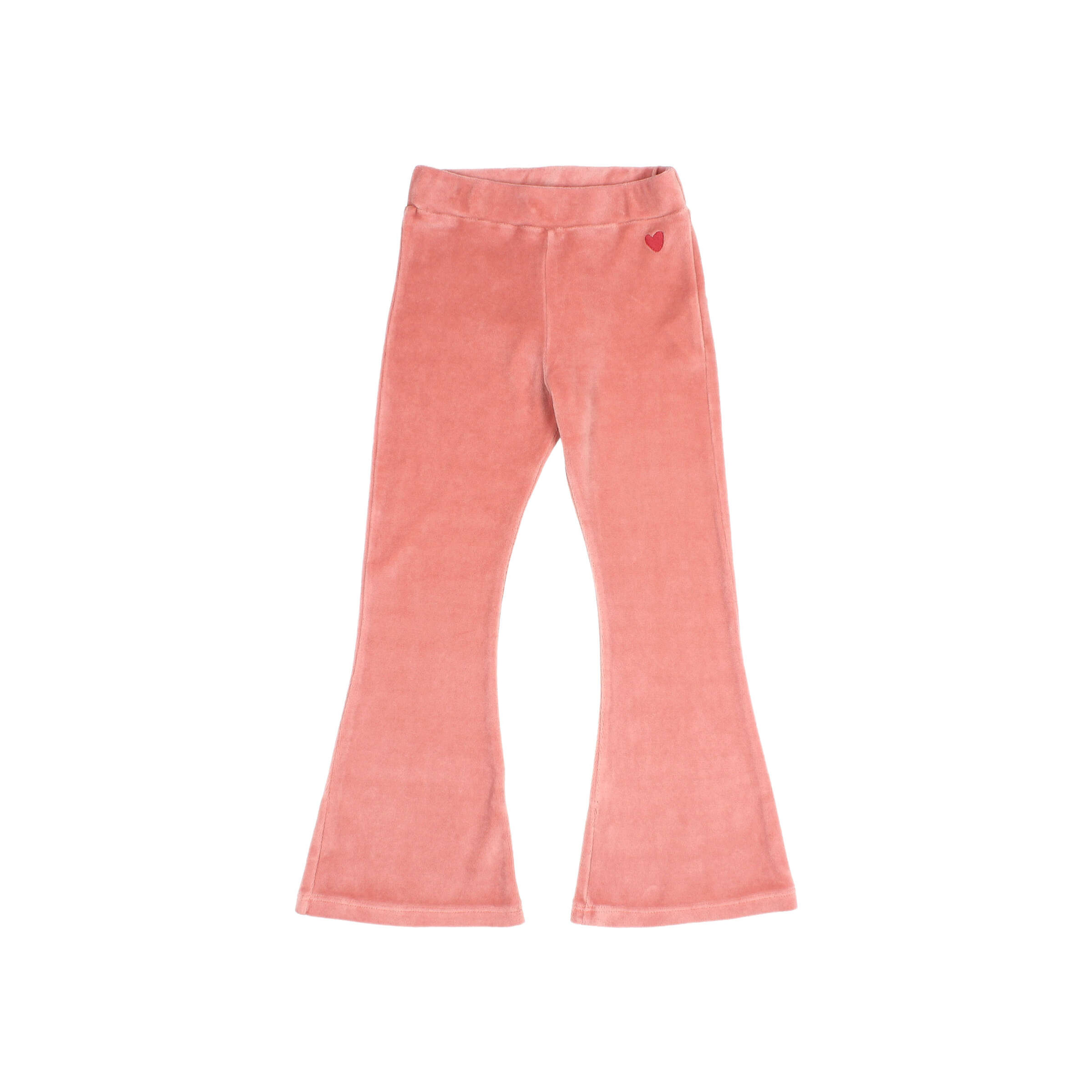 BUHO BARCELONA VELVET LEGGING FLARE PEONY