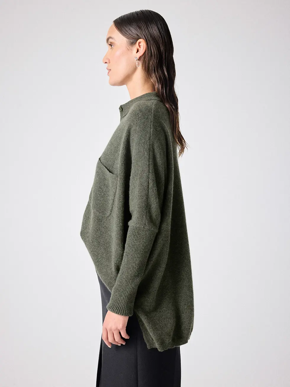 Thumbnail: NOTSHY ANDREA CASHMERE JUMPER ASH