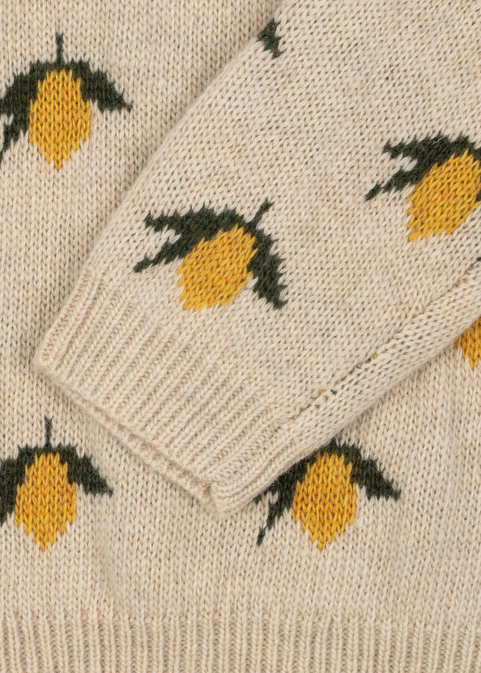 Thumbnail: KONGES SLØJD BELOU LEMON KNIT SWEATER LEMON
