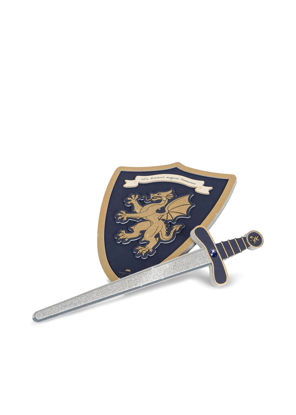 Thumbnail: KONGES SLØJD KNIGHT SWORD AND SHIELD
