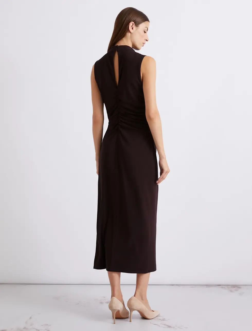 Thumbnail: MARELLA MLLMIRRA DRESS DARK VIOLET