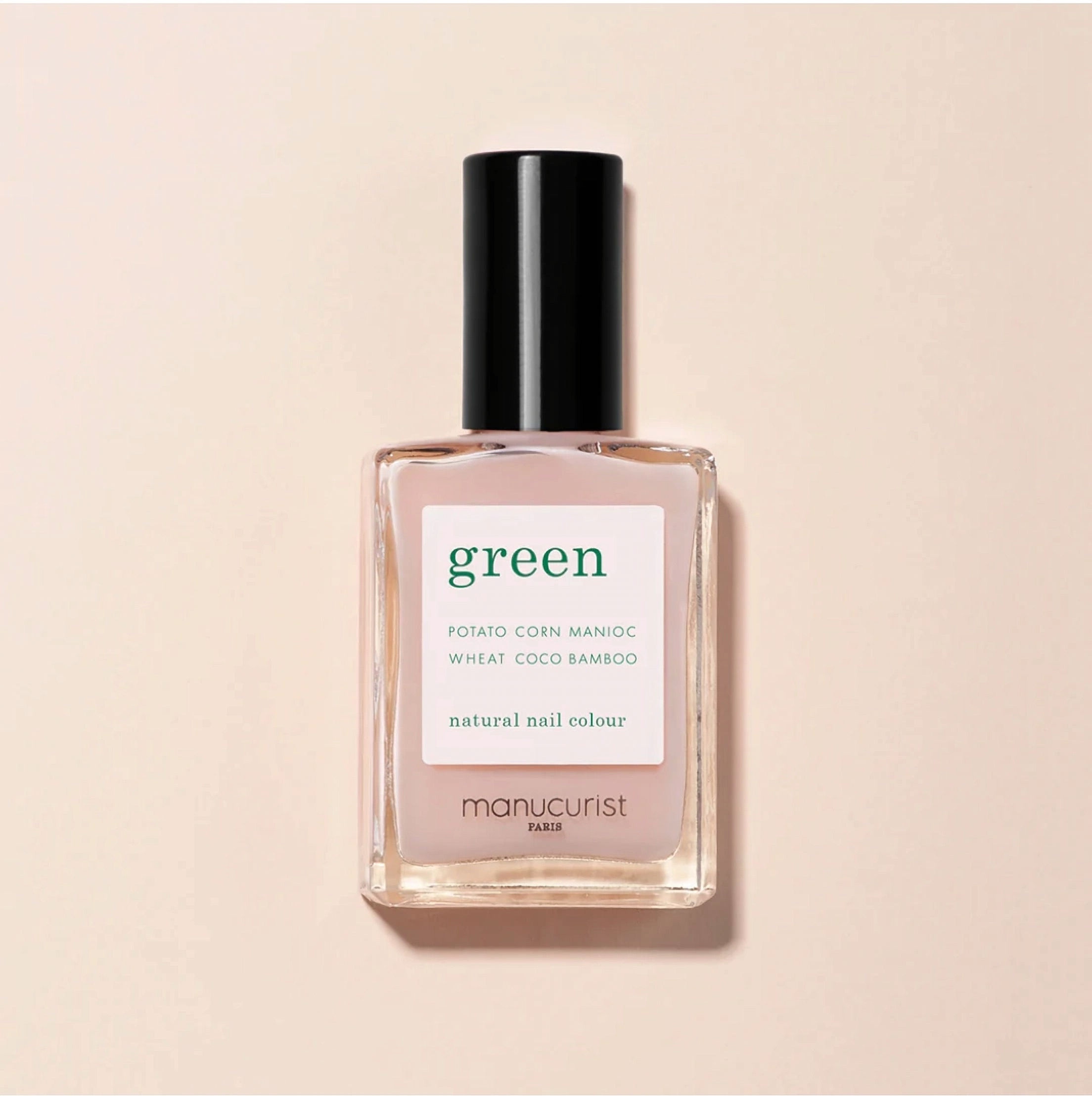 MANUCURIST PARIS GREEN NAIL POLISH - PALE ROSE