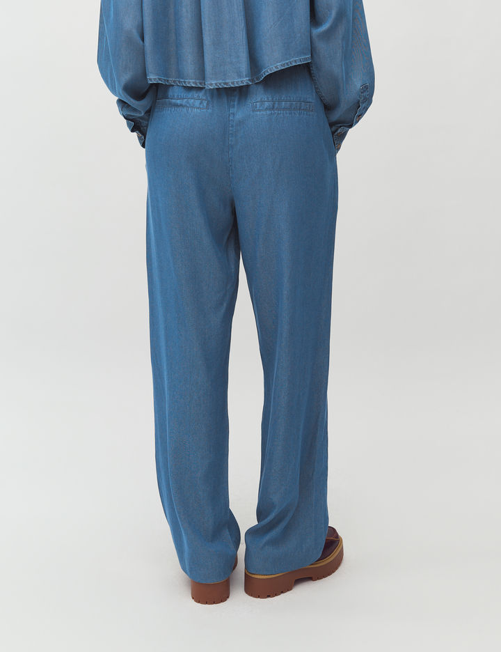 Thumbnail: MBYM PHILLIPA-M PANTS DENIM MID VINTAGE