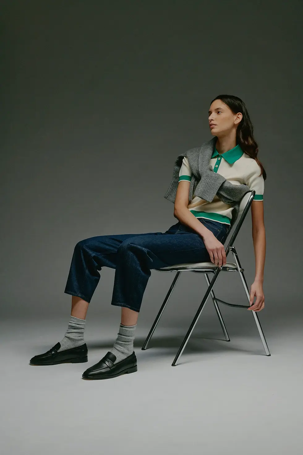 Thumbnail: MI/MAI LEATHER LOAFERS LUCIANO