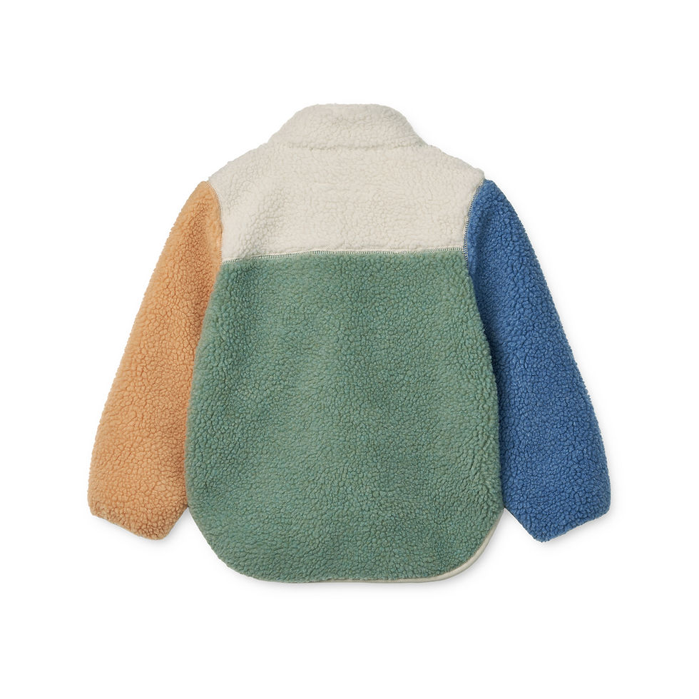 Thumbnail: LIEWOOD NOLAN PILE JACKET PEPPERMINT MULTI MIX