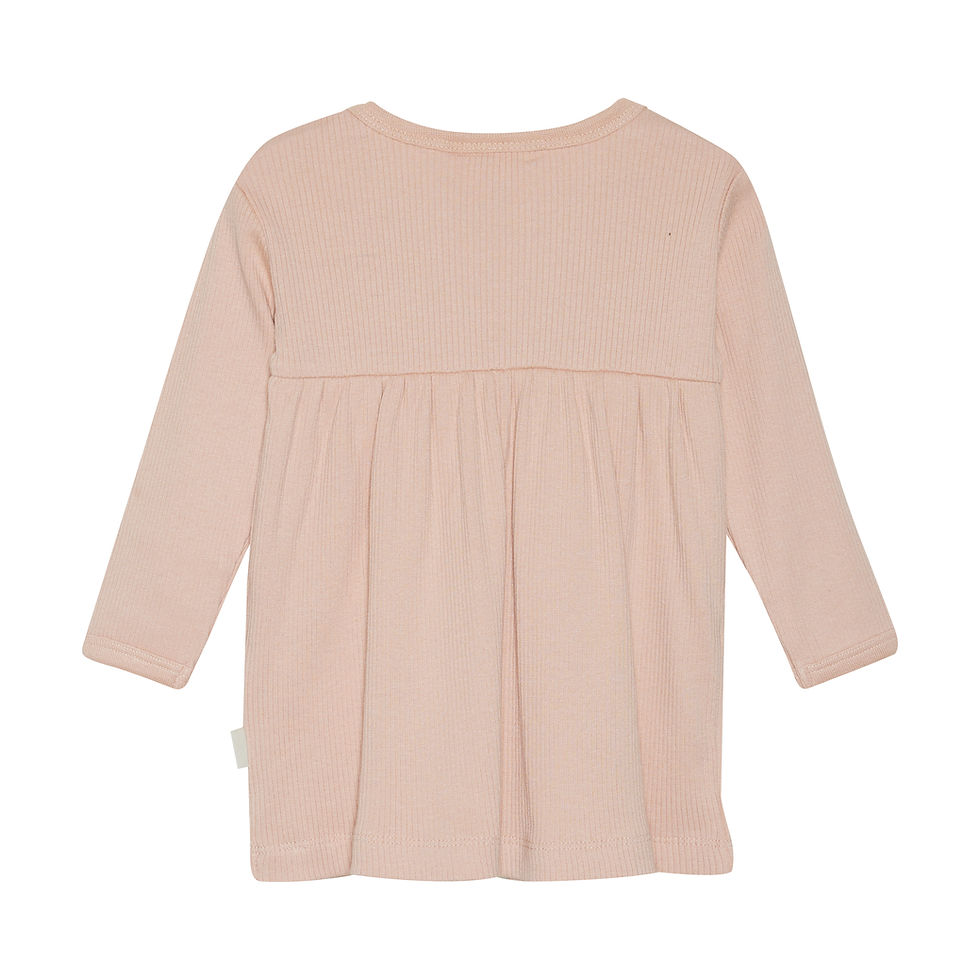 Thumbnail: MINYMO DRESS LS RIB
