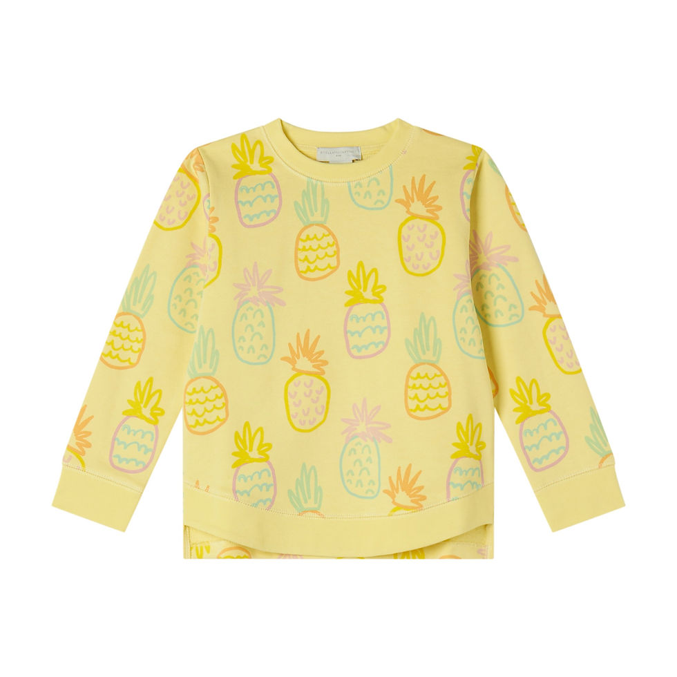 STELLA McCARTNEY KIDS PINEAPPLE SWEATSHIRT