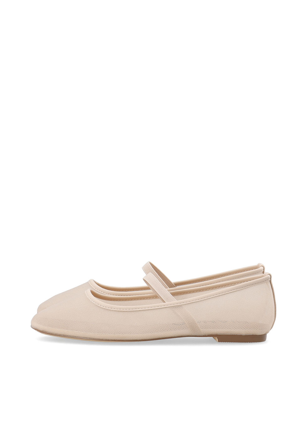 Thumbnail: BIANCO BIALILJA BALLERINA MESH OFF WHITE