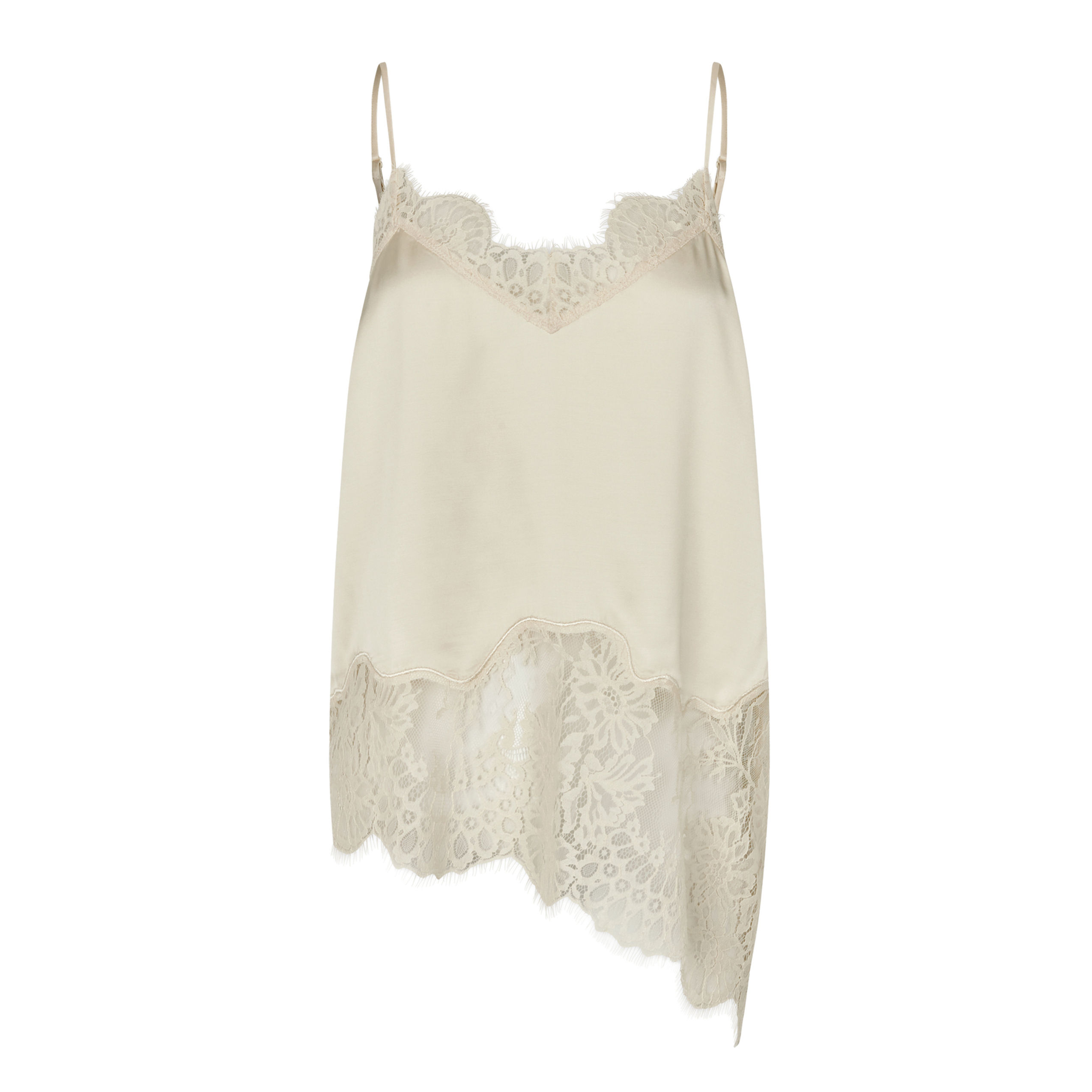 SECOND FEMALE WILINA STRAP TOP ALABASTER