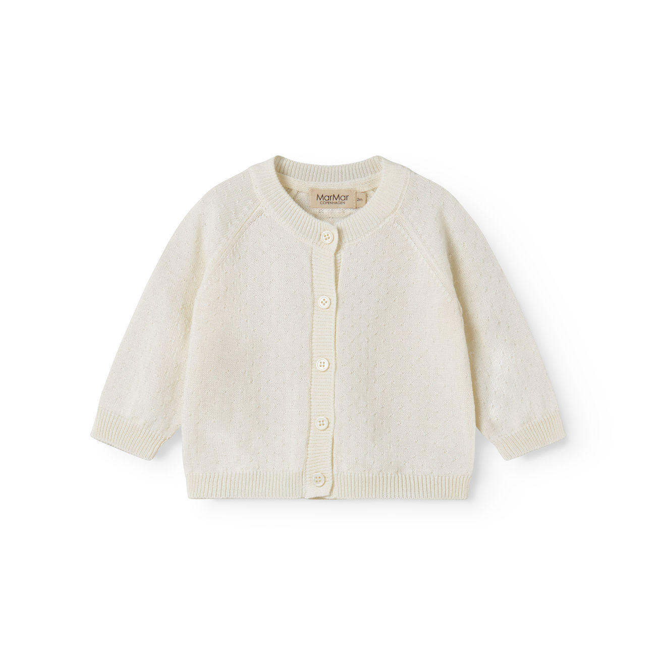 MARMAR COPENHAGEN TAKI CARDIGAN GENTLE WHITE