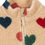 Thumbnail: KONGES SLØJD JODY TEDDY JACKET GRS BON COEUR COLORÉ