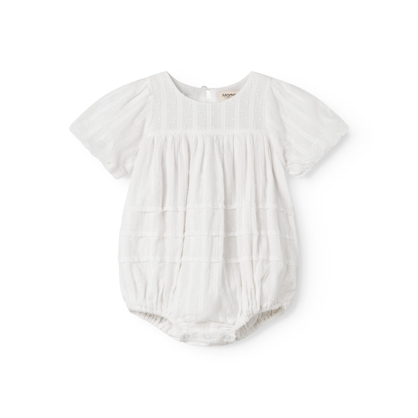 MARMAR COPENHAGEN RITONA ROMPER WHITE