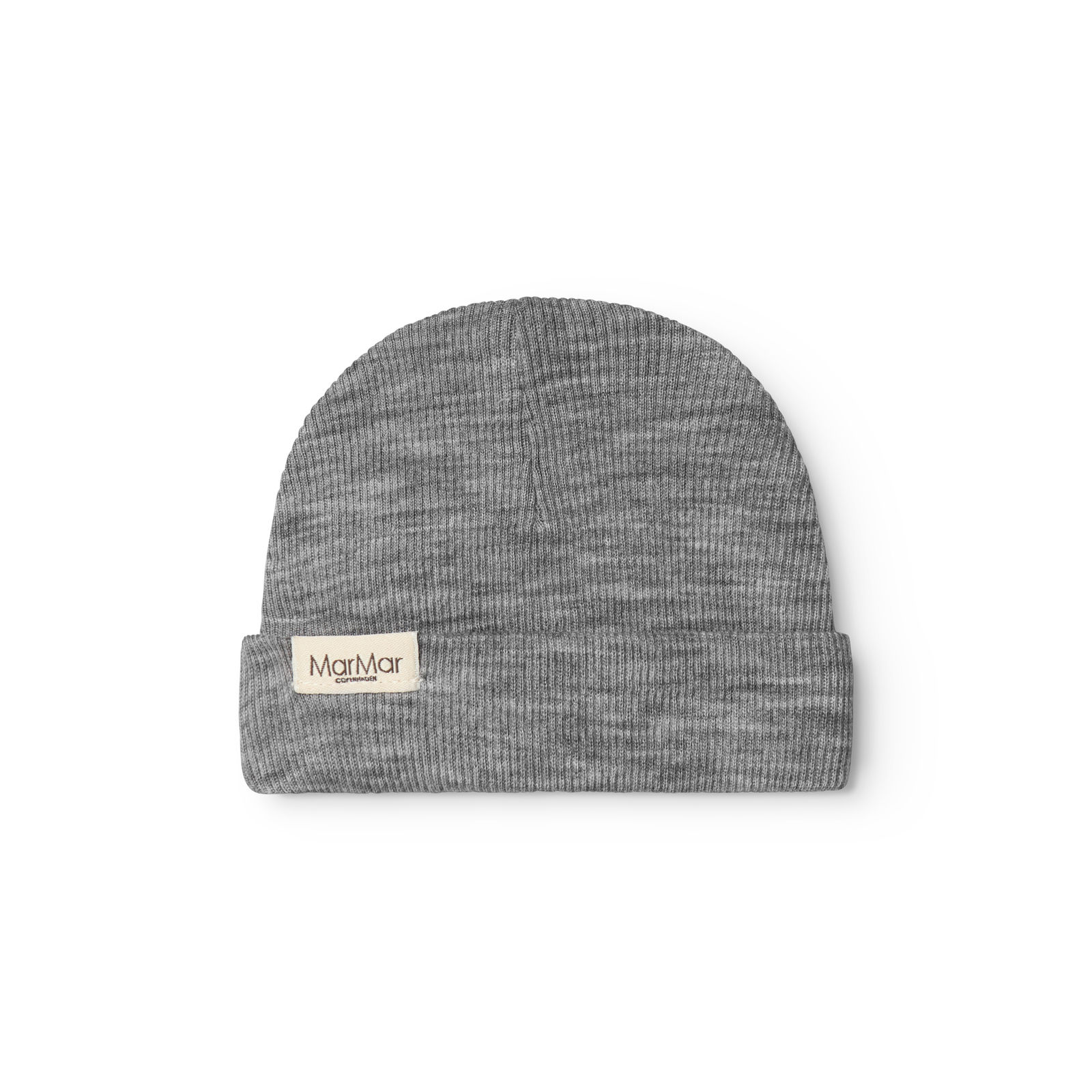MARMAR COPENHAGEN AIKO HAT MERINO WOOL GREY MELANGE