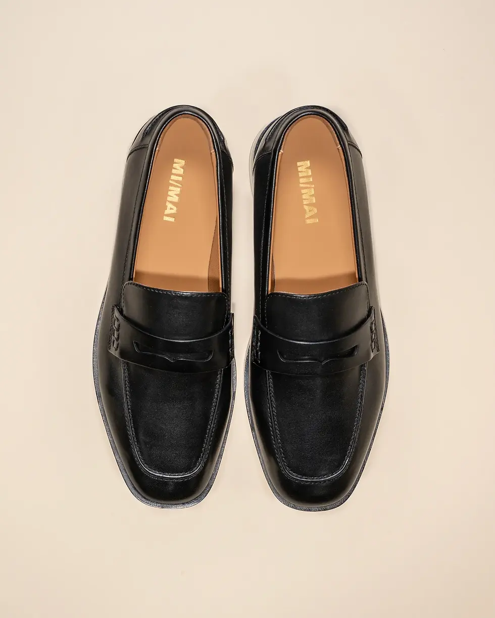 Thumbnail: MI/MAI LEATHER LOAFERS LUCIANO