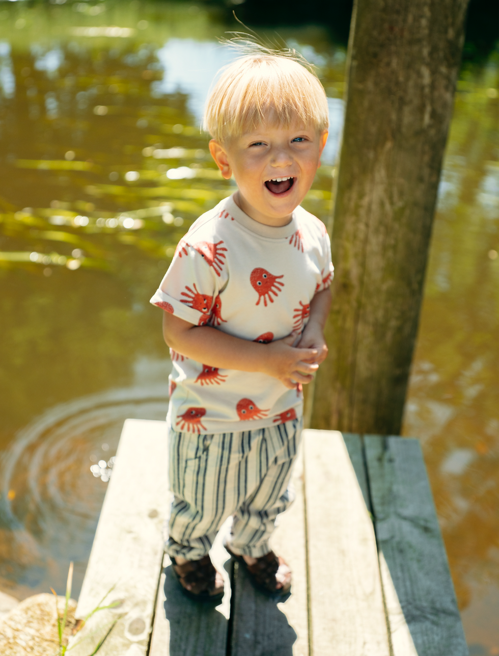 Thumbnail: HUST & CLAIRE HCTREVOR TROUSERS BLUES