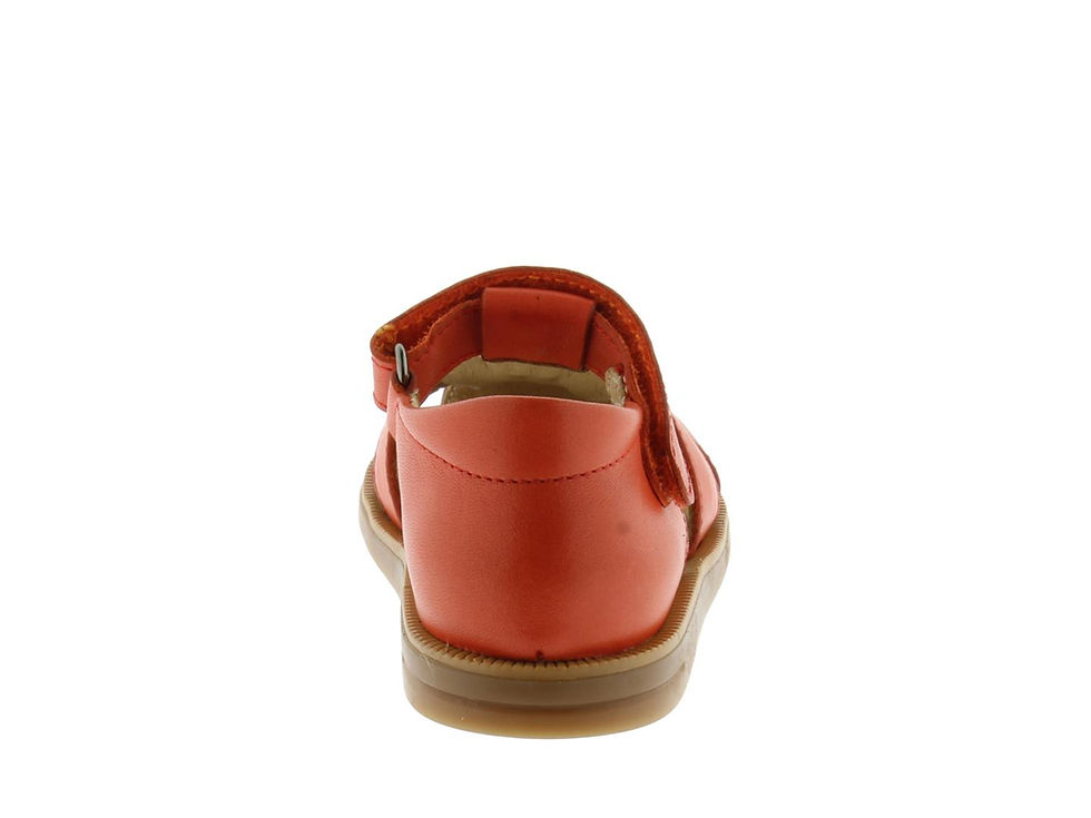 Thumbnail: ACEBO'S LEATHER SANDAL 1235AT ORANGE