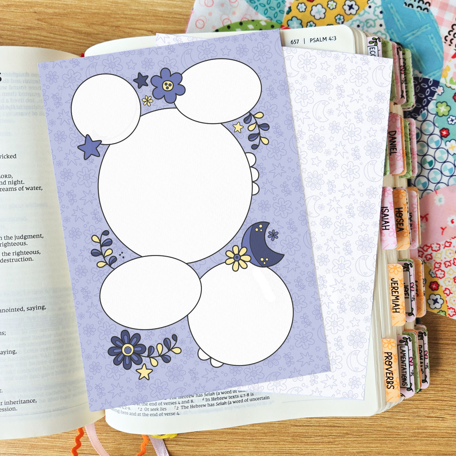 LIGHT COLLECTION - BIBLE TIP IN / INSERT SET 10 PACK (CIRCLE)