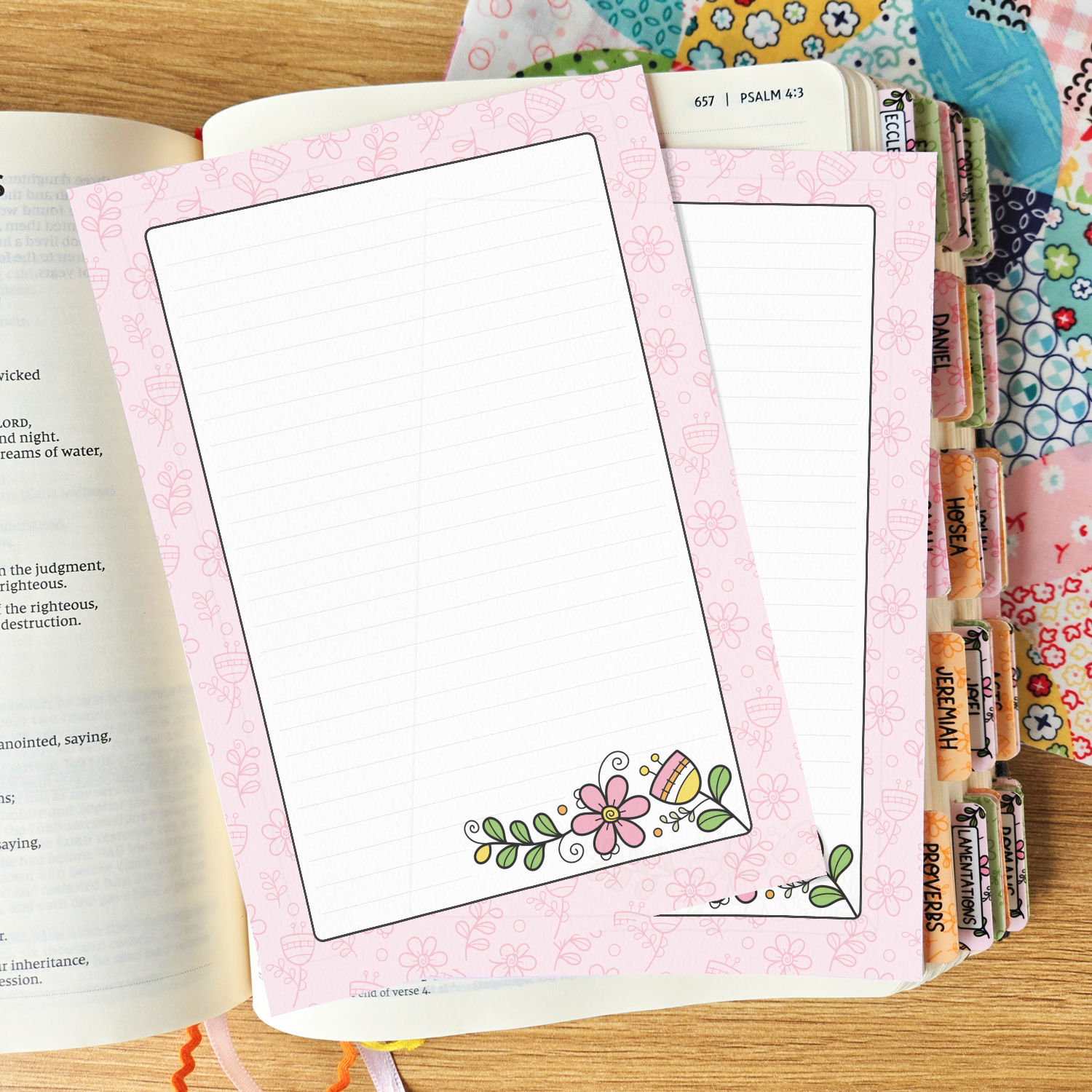 LOVE LIKE JESUS COLLECTION - BIBLE TIP IN / INSERT SET 10 PACK (NOTES)