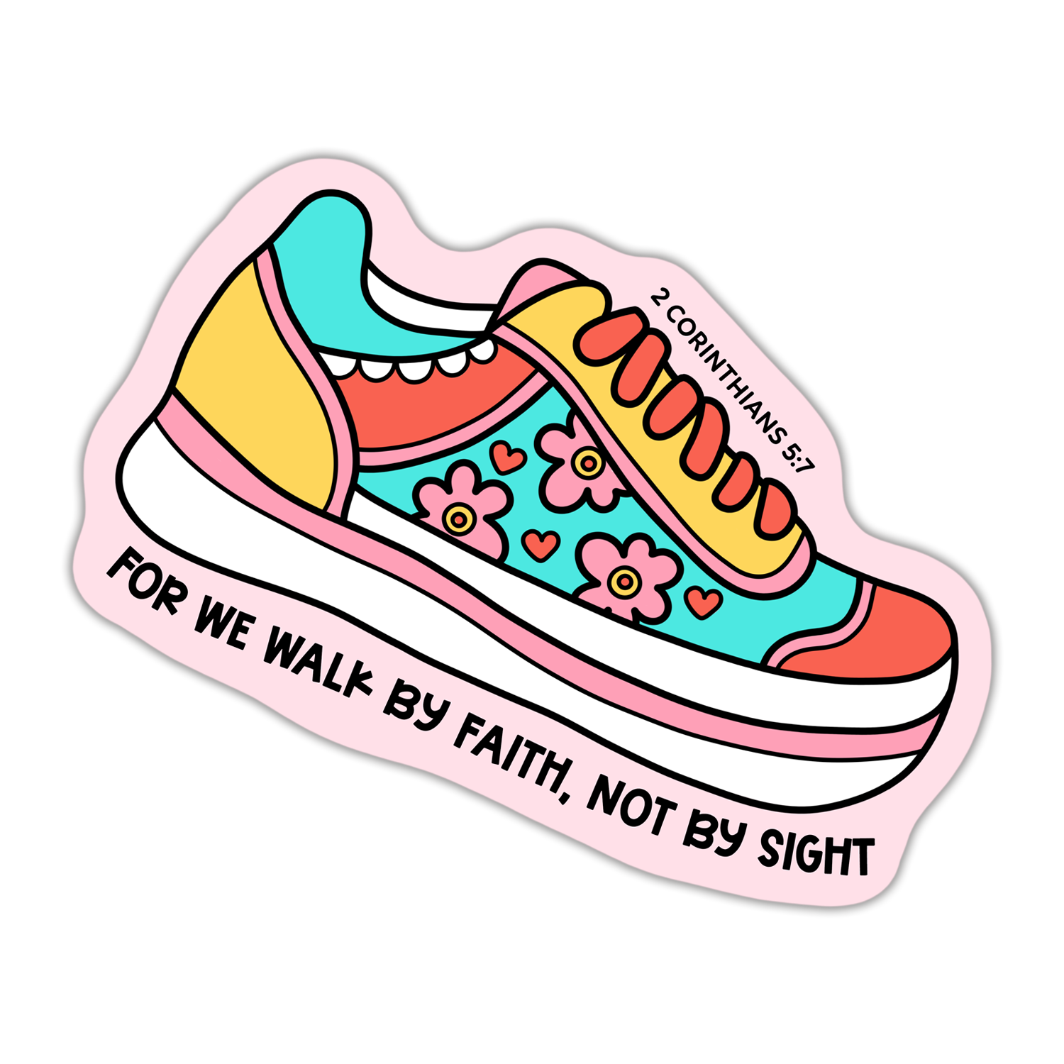 WALK IN FAITH STICKER