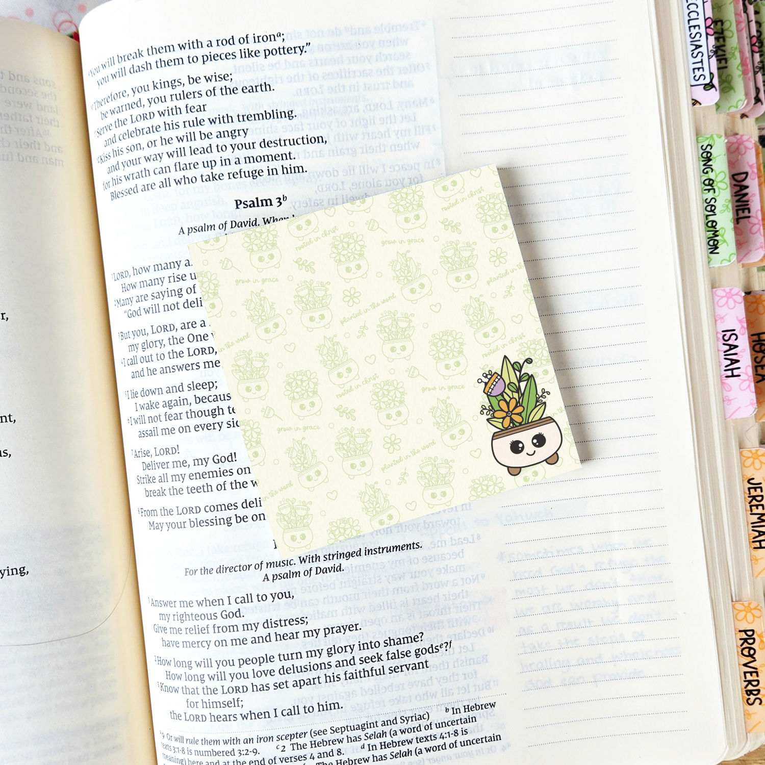 PLANTED COLLECTION - NOTEPAD (3x3 - 50 SHEETS)