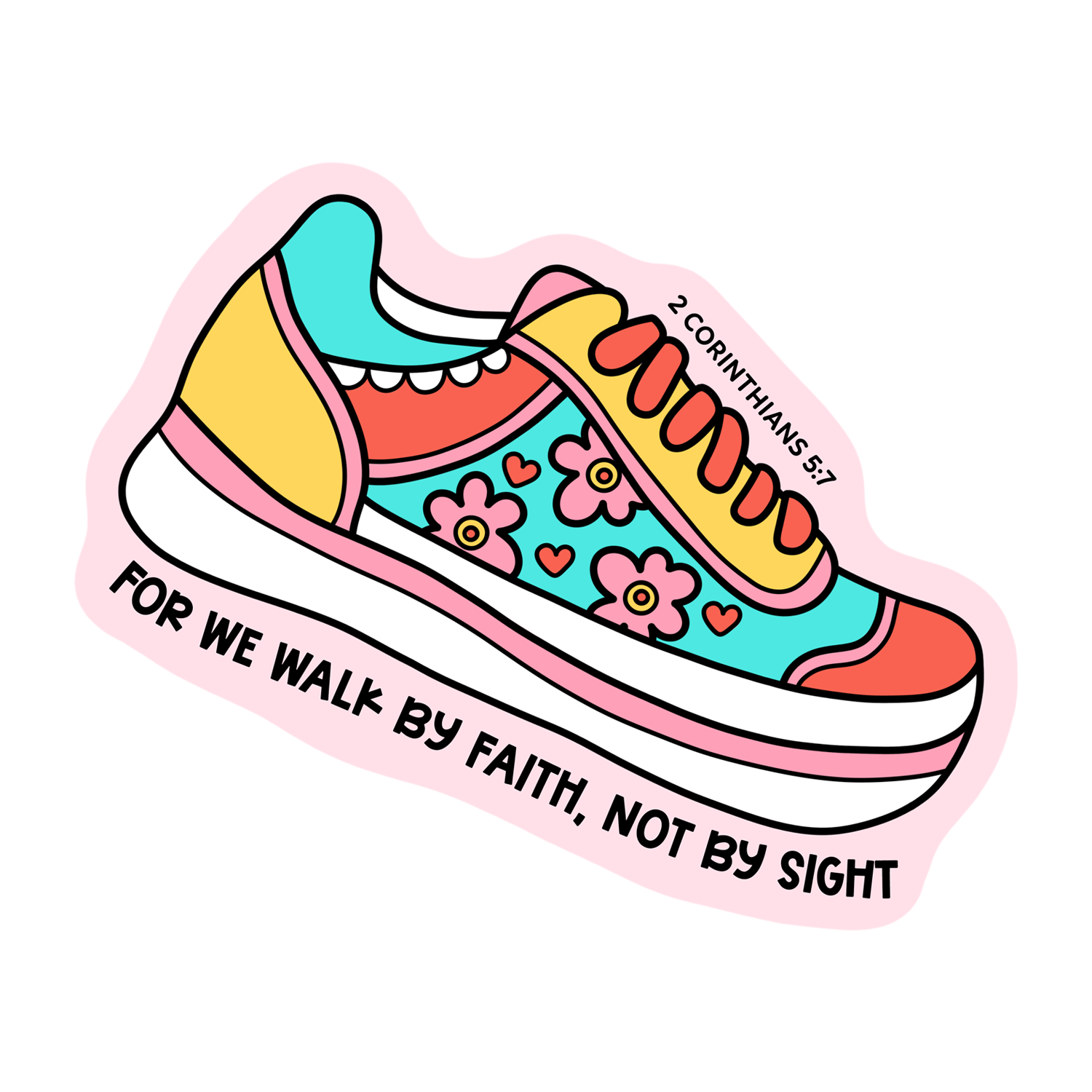 WALK IN FAITH STICKER
