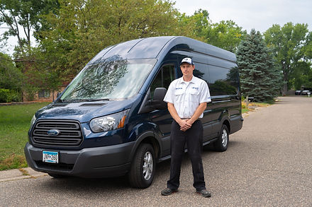 Sparrow plumbing van and val