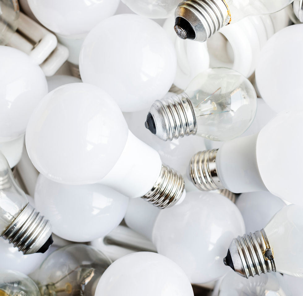 Assorted Light Bulbs