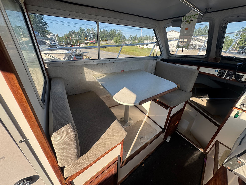 Thumbnail: 2000 Osprey 26 Fisherman Pilothouse Boat Re-Powered Mercruiser I/O Trailer