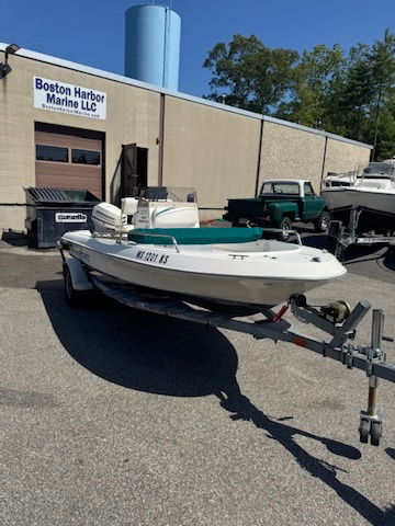 Thumbnail: 2002 Aquasport 165 Osprey CC 16' Center Console Fishing Boat Johnson 2-Stroke