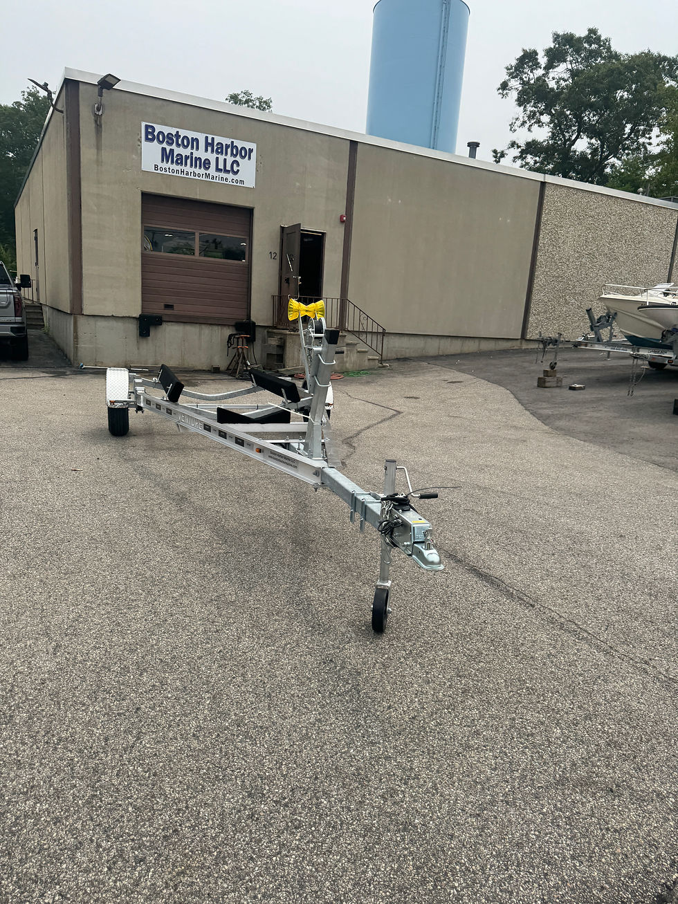 Thumbnail: 2026 Venture VAB-3025 Aluminum Single Axle Bunk Boat Trailer