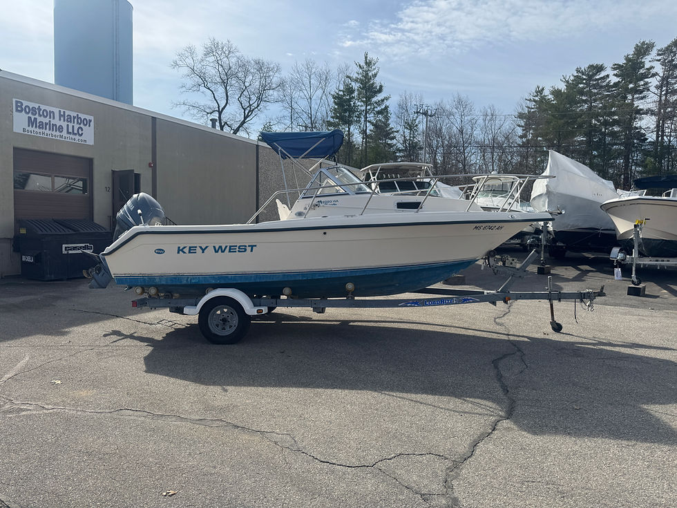 Thumbnail: 2004 Key West 2020 WA 20' Walk Around Boat Yamaha 4-Stroke Trailer