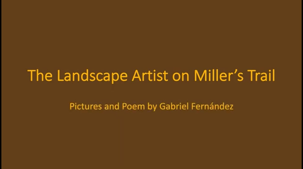 The Landscape Artist on Miller's Trail