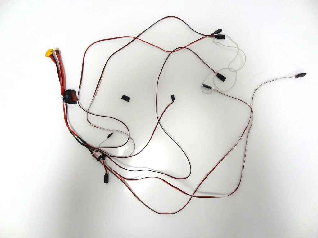 Primal RC V4 Monster Truck Wiring Servo, Battery Harness