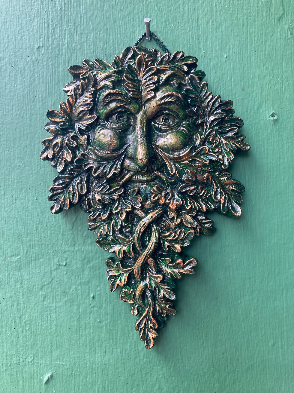 Miniature : Outdoors green man wall plaque