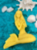 Mermaid Beeswax Candle