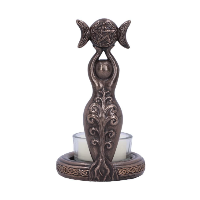 Thumbnail: Triple Goddess Tealight Holder