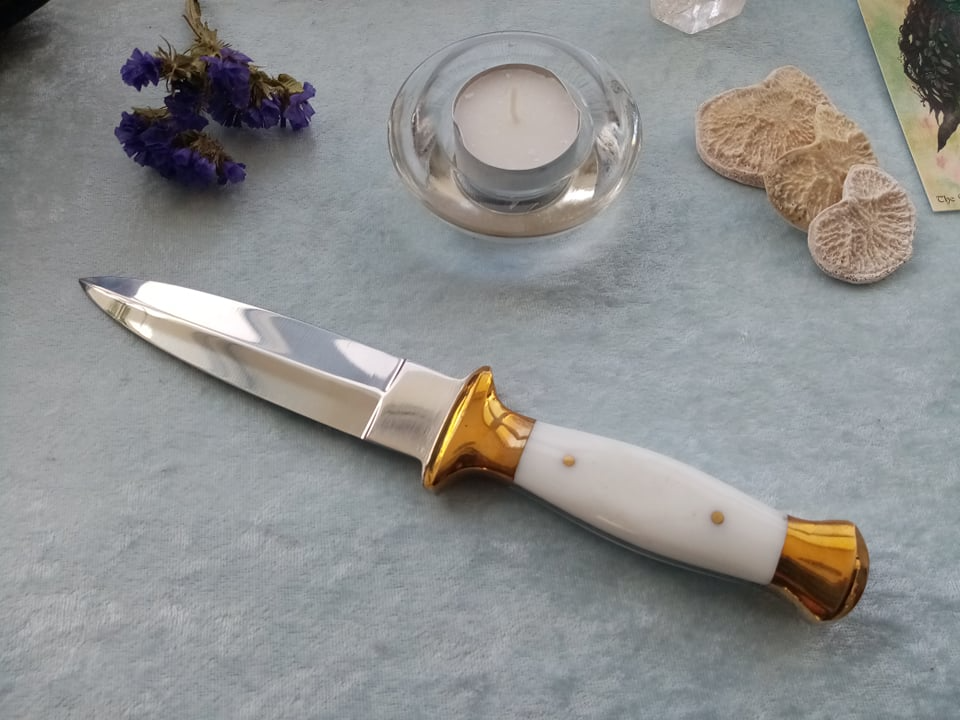 White Handle Athamé