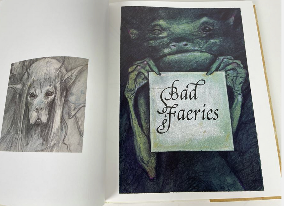 Miniature : Brian Froud's stunning Good Faeries Bad Faeries book