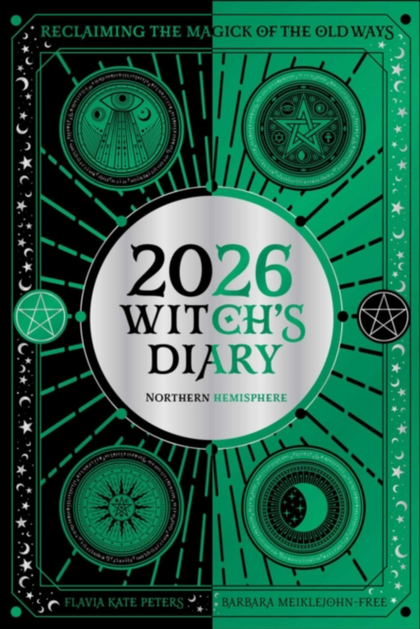 2026 Witch's Diary by Flavia Kate Peters & Barbara Meiklejohn-Free