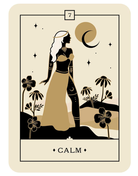 Calm Oracle Card
